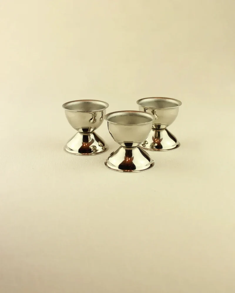 Inox Egg Cups Set