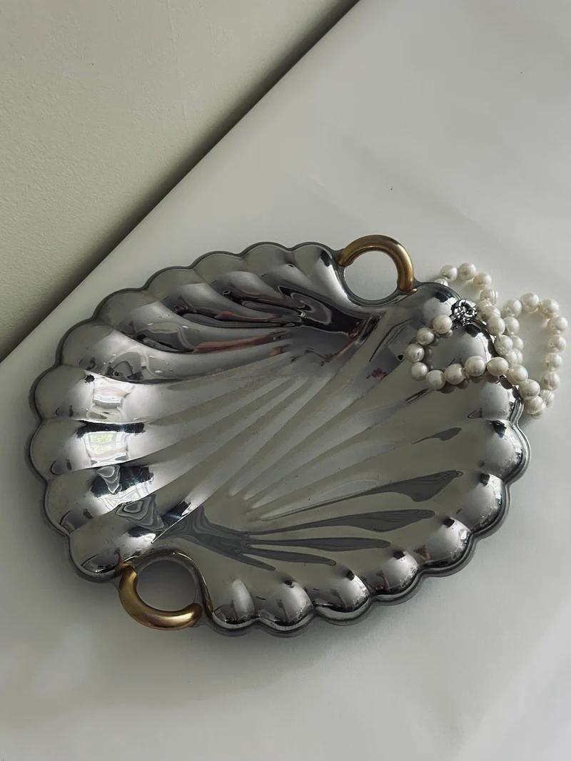 Italian Stainless Steel Shell Tray