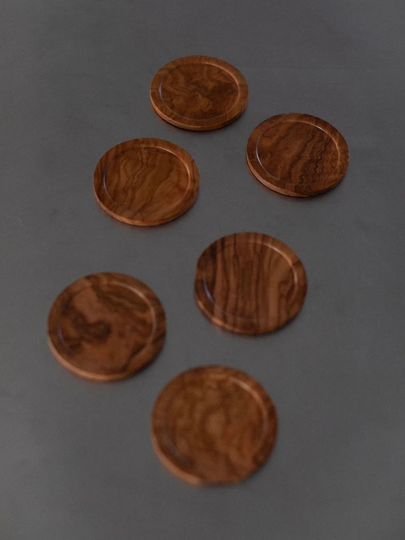 Handcarved Coasters