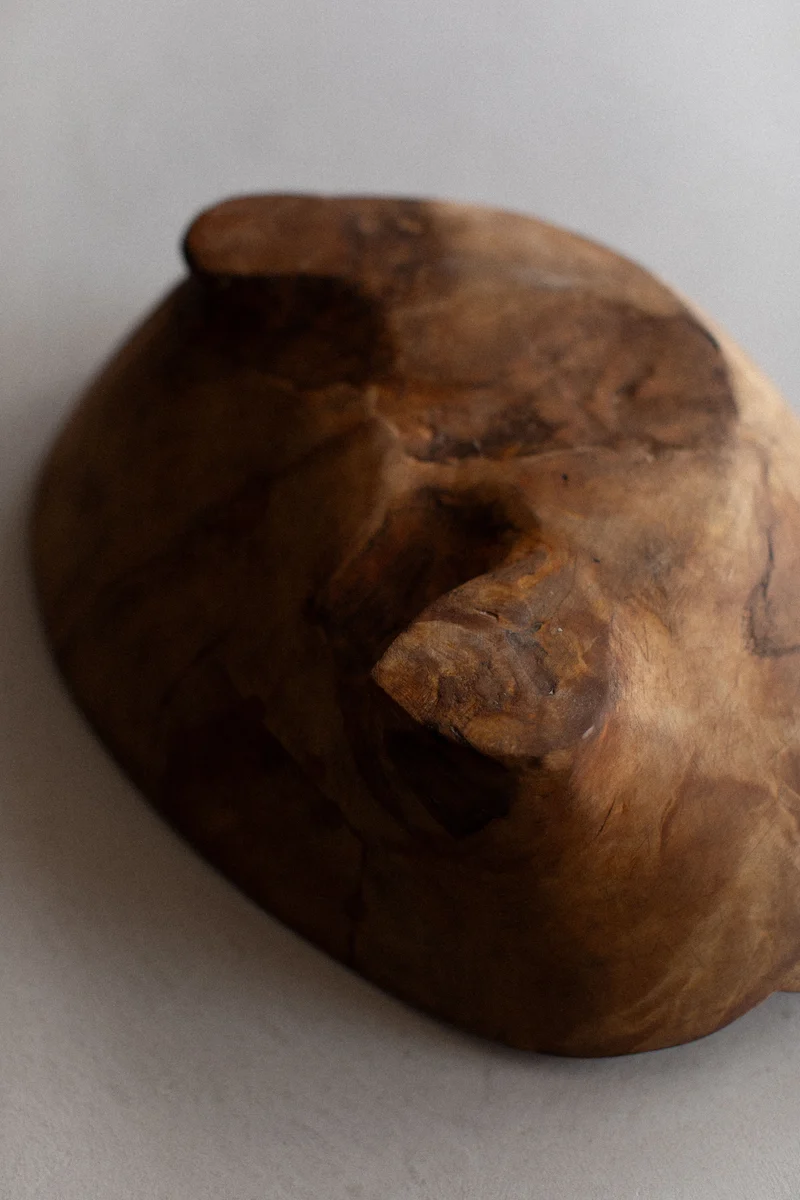 Vintage Wooden Bowl
