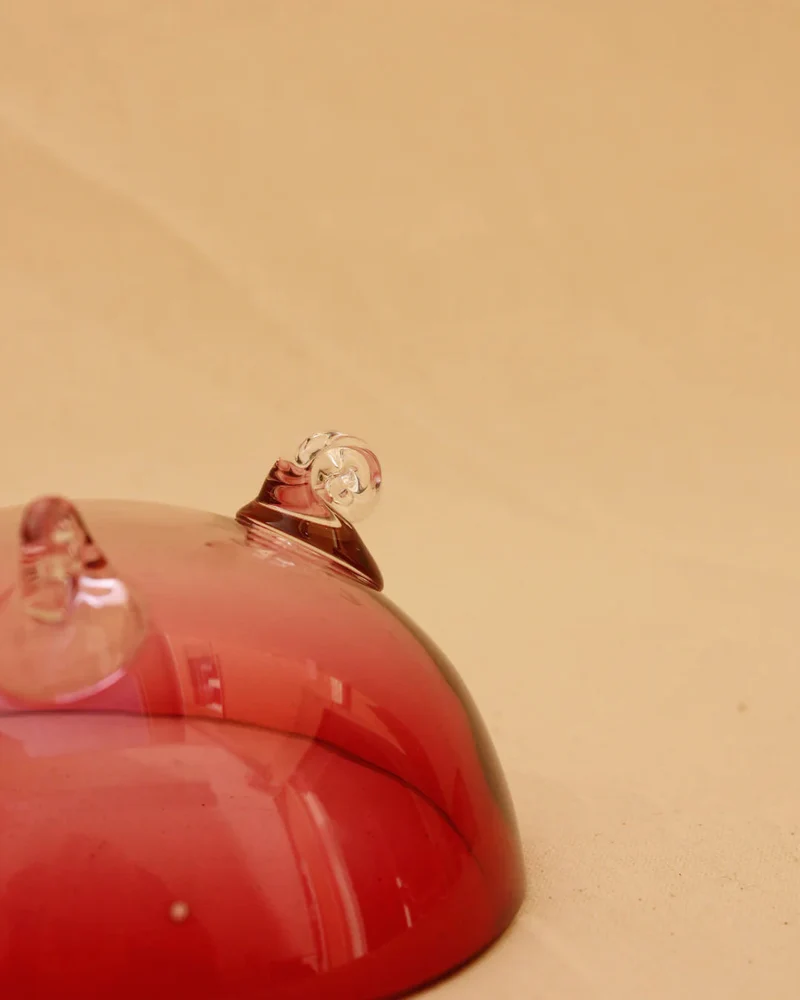Pink Murano Bowl