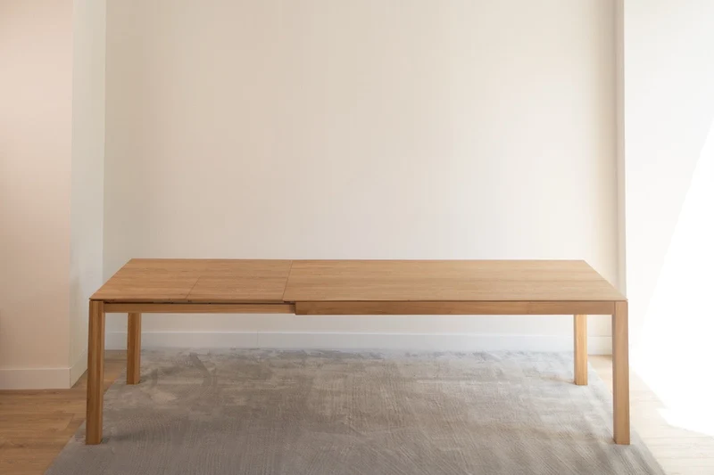 Table de salle à manger extensible en chêne massif VERDI | VESKOR