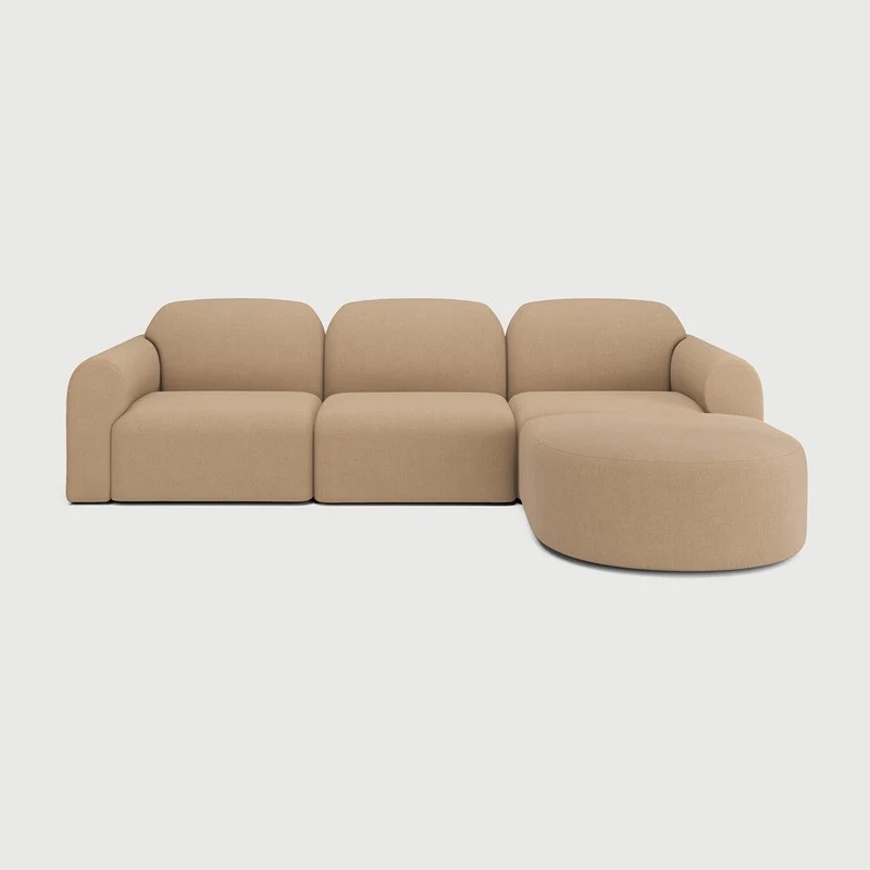 Ethnicraft Modular Canapé - Bulky (Préréglage 3)
