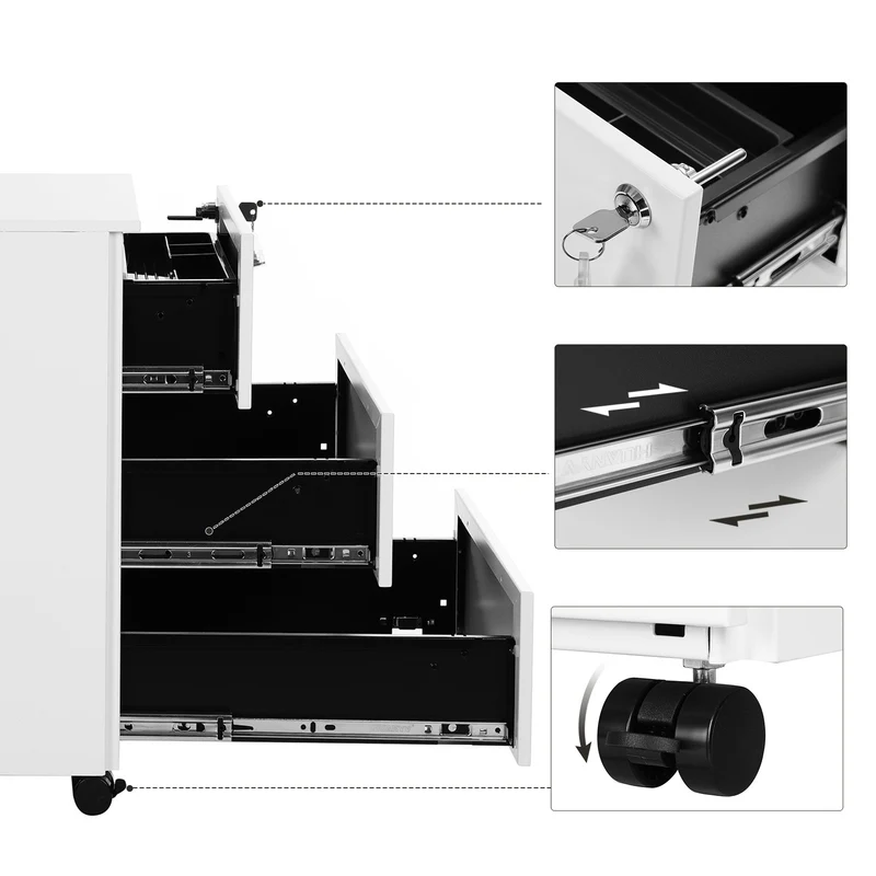 Caisson de rangement pour bureau - Trio