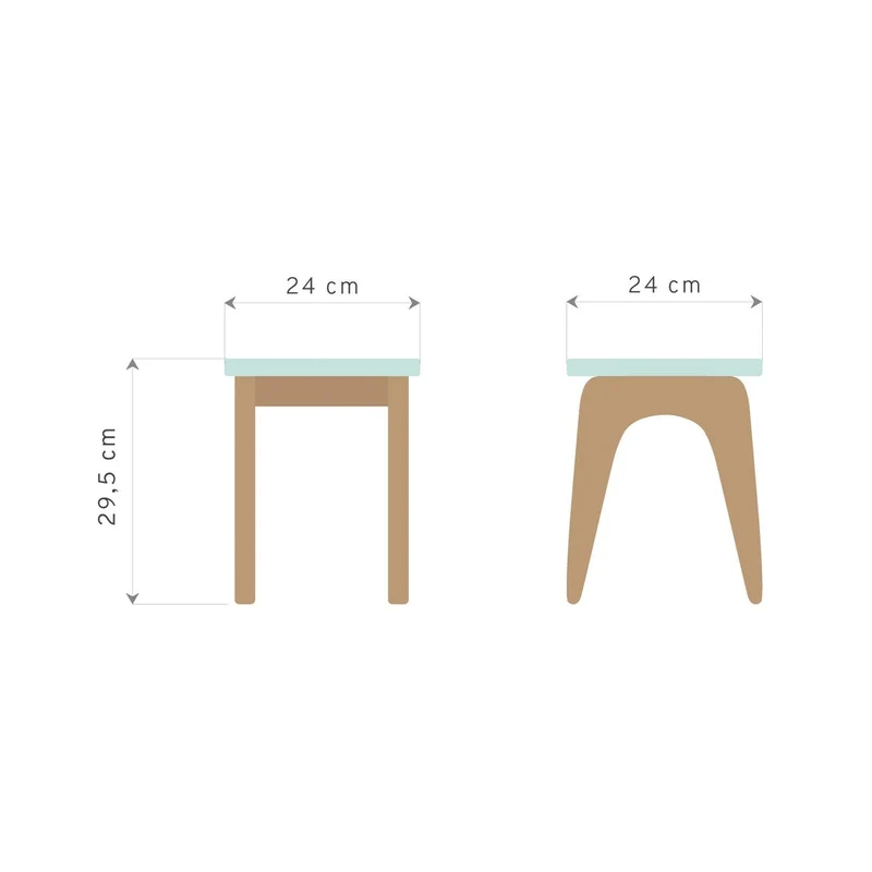Tabouret - La Charolière