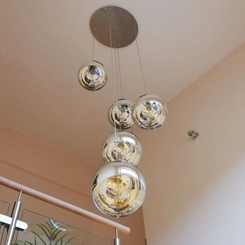 Suspension - Metalic Bubbles