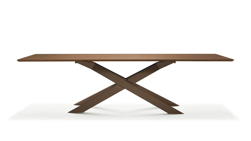 CROSS Table avec plateau en bois