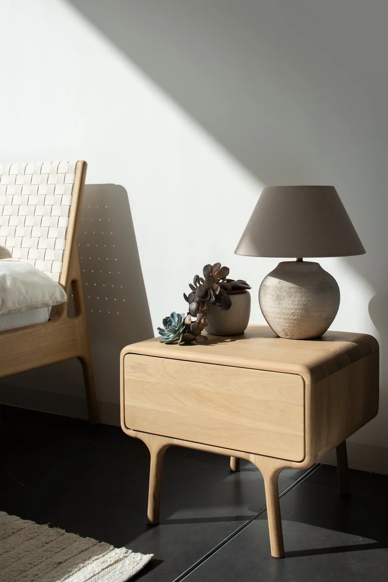 Gazzda Table de chevet - Fawn