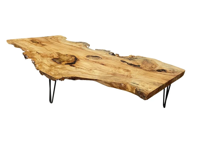 Table basse en érable massif - Lounge