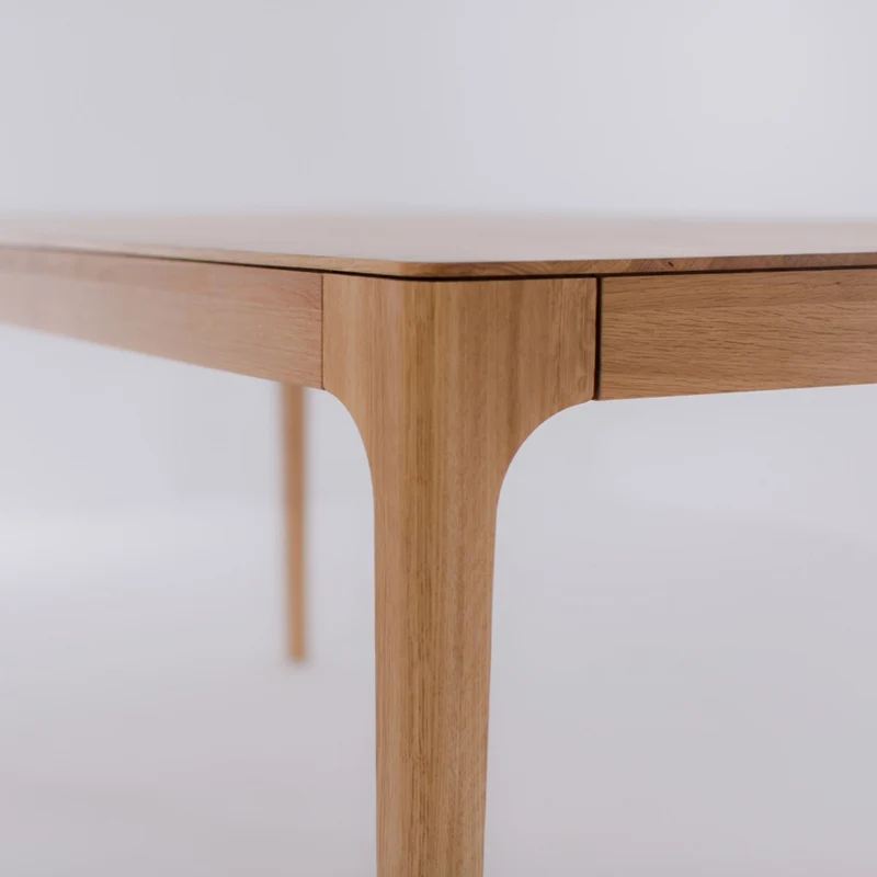 Table de salle à manger fixe en chêne massif CREATIV | VESKOR