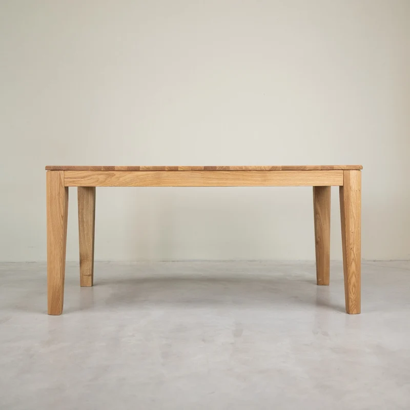 Table de salle à manger à rallonges en chêne massif KODAMA | NordicStory