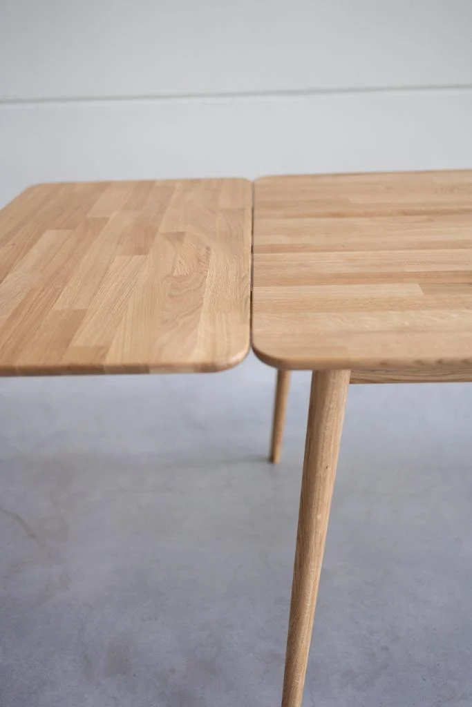 Table à manger extensible en chêne massif MALMO 2 | NordicStory
