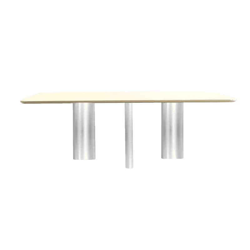 TABLE RECTANGULAIRE CHRYSOLINE - BOIS LAQUÉ