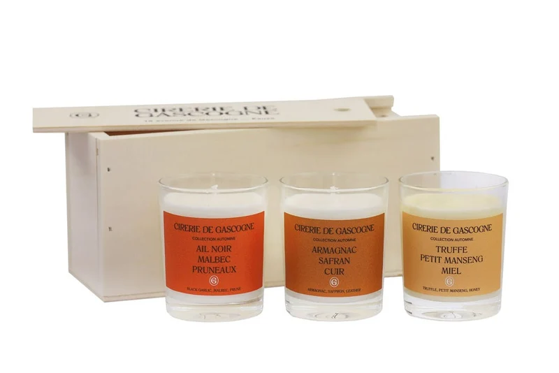 Coffret de bougies La Cirerie de Gascogne