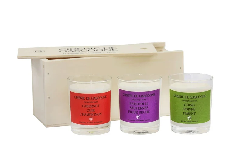 Coffret de bougies La Cirerie de Gascogne