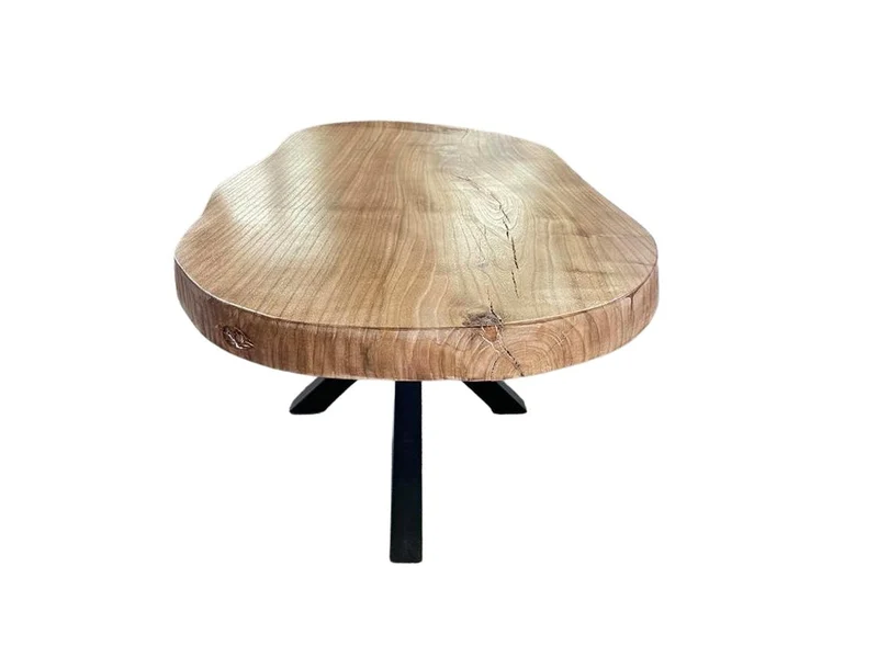 Table basse en ormes massif - Brooklyn