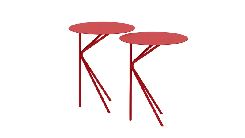 Set 2 Twin A Table haute