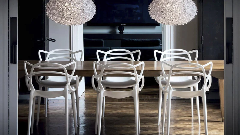 Set 4 Masters Chaise by Kartell