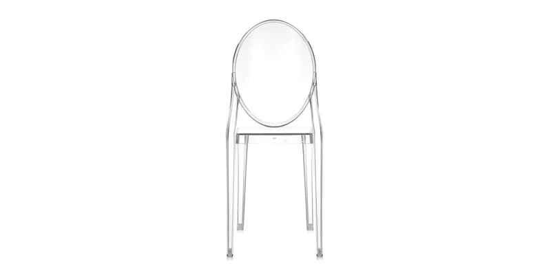 SET 2 Victoria Ghost Chaise by Kartell