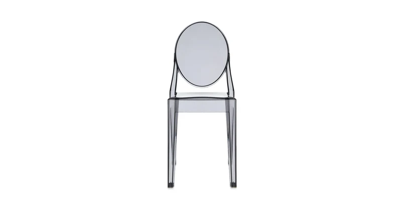 SET 2 Victoria Ghost Chaise by Kartell