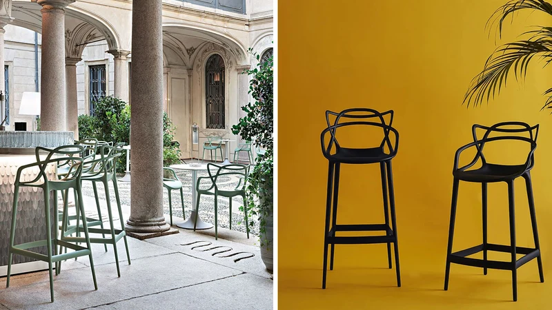 Masters tabouret by Kartell