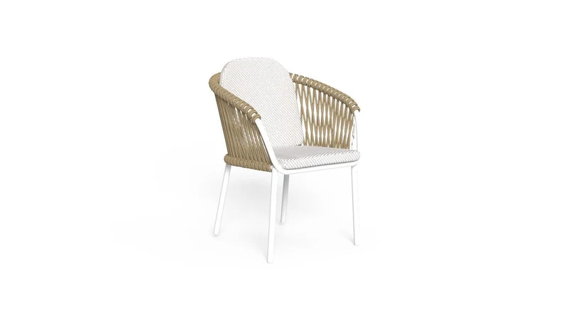 Set 2 Abel chaise de salle à manger pour l'extérieur