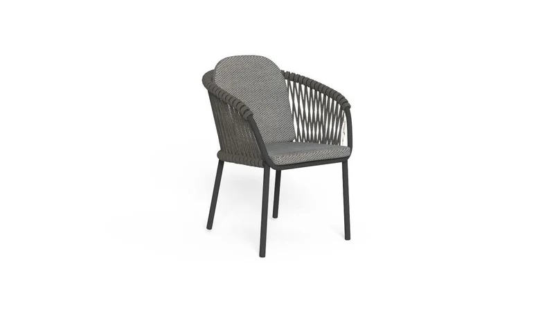 Set 2 Abel chaise de salle à manger pour l'extérieur