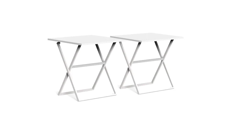 Set 2 QUEEN TABLE PLIABLE
