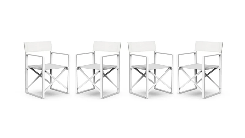 Set 4 CHIC chaise pour l'extérieur