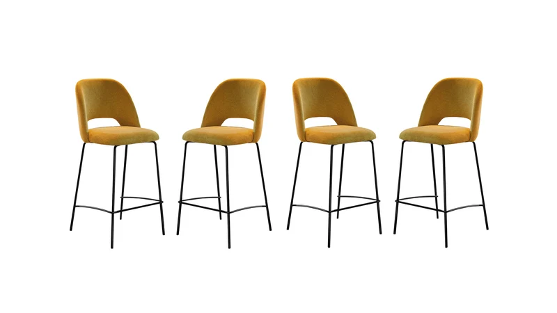 Set 4 Benny tabouret