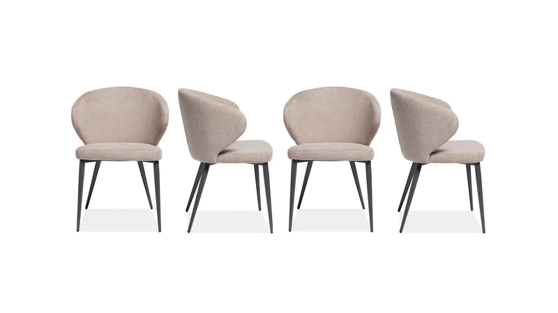 Set 4 Vivian chaise