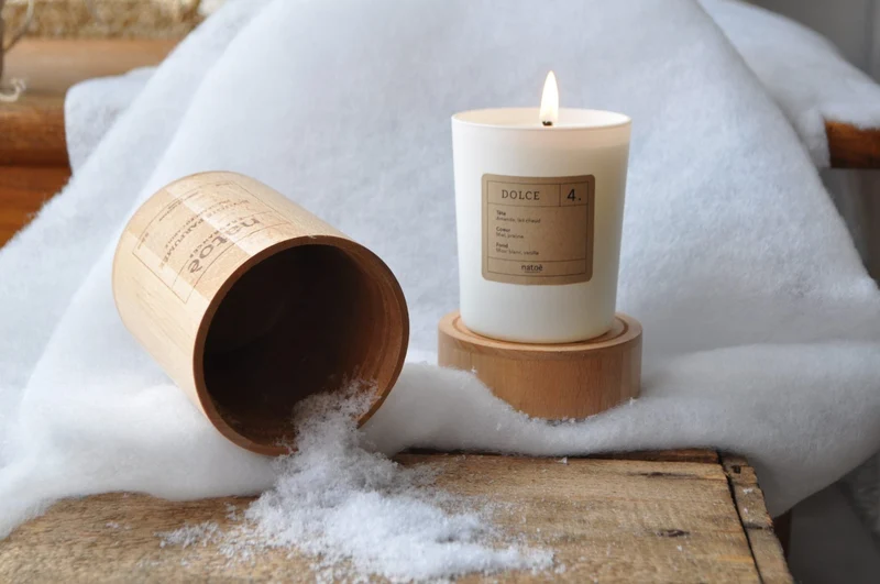 Coffret Bougie - Trio parfumé Teck