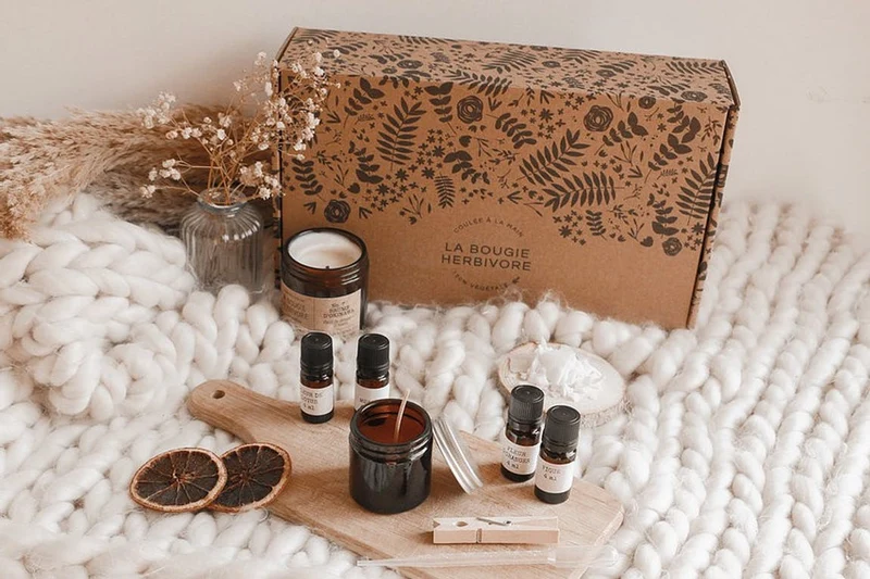 Coffret DIY - La Bougie Herbivore