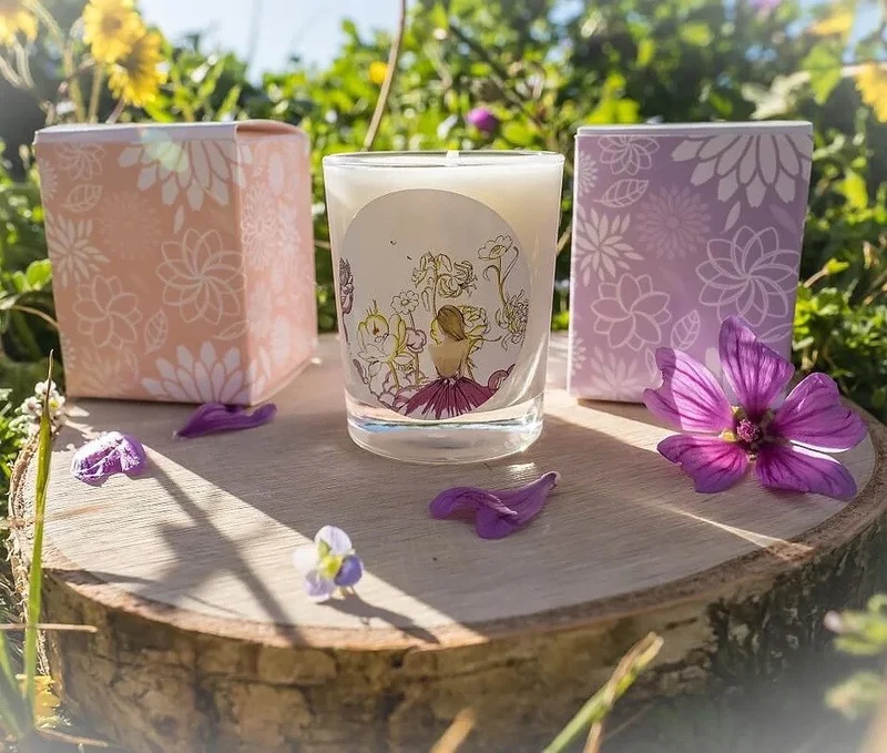 Bougie naturelle fruits confits - Rêve parfumé