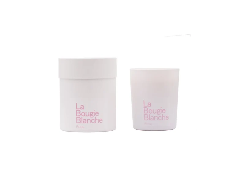 Bougie Parfumée La Bougie Blanche - Senteur Rose