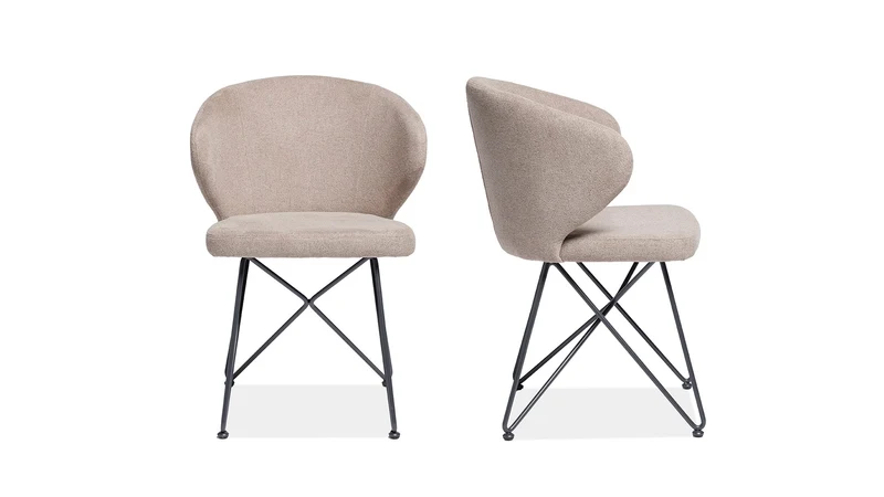 Set 2 Vivian chaise