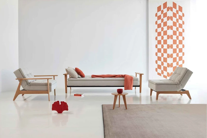 Canapé-lit Innovation Living - Dublexo Frej Oak (En Bois)