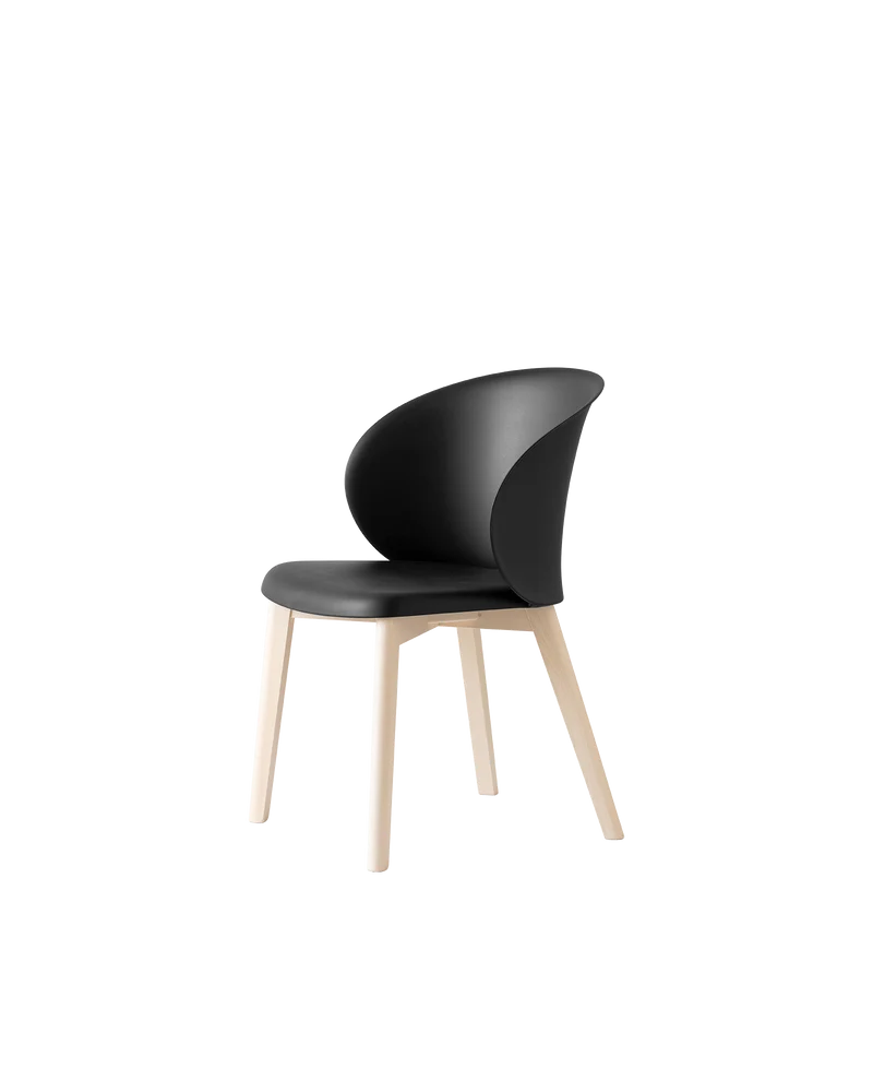 Chaise Connubia - Tuka (Pieds en Bois) CB2117
