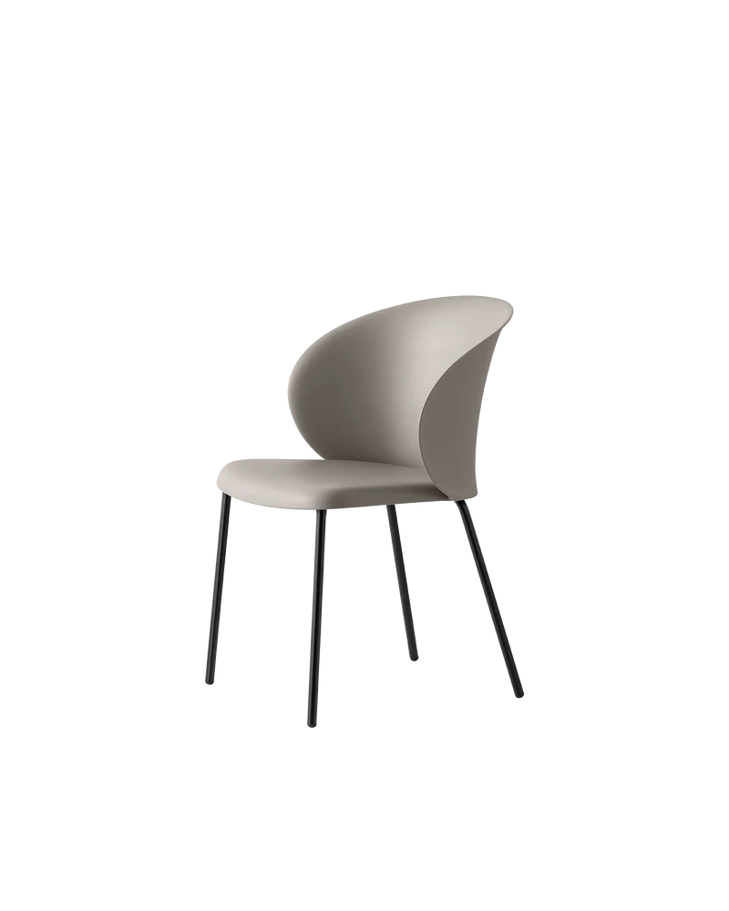 Chaise Connubia - Tuka (Grège-Laiton-Lava) CB1999