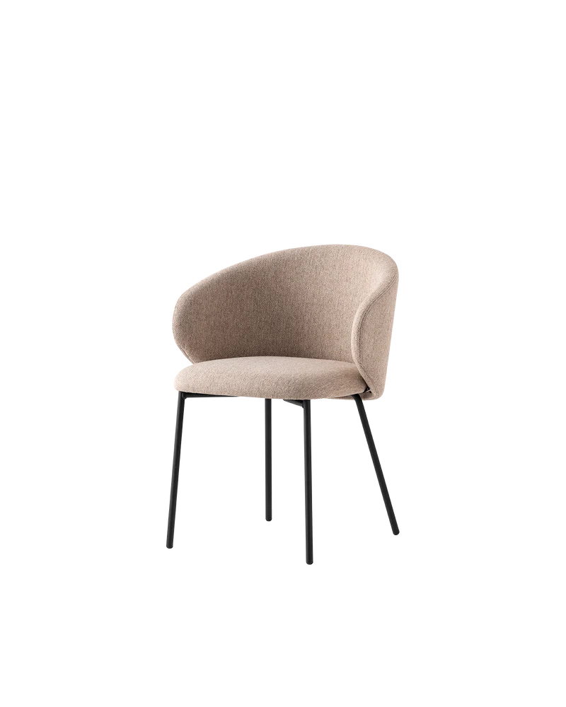 Chaise Connubia - Tuka (Grège-Laiton-Lava) CB1999