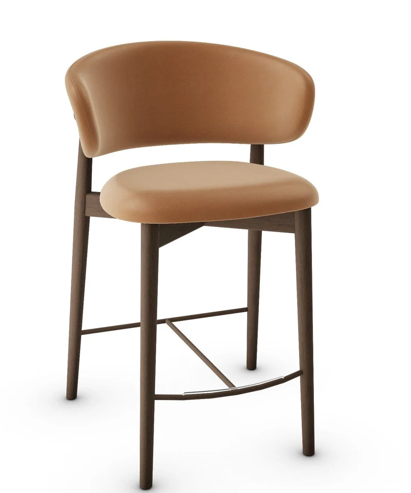 Tabouret Calligaris - Oleandro (Pieds en bois) CS2035