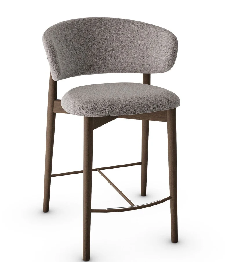 Tabouret Calligaris - Oleandro (Pieds en bois) CS2035