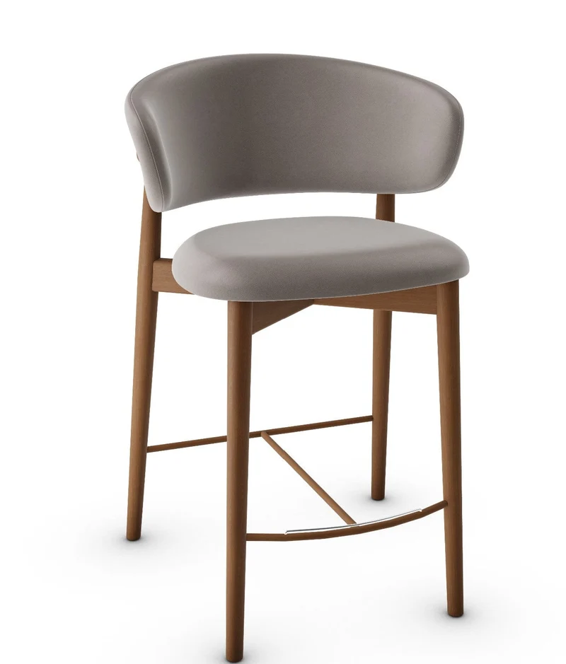 Tabouret Calligaris - Oleandro (Pieds en bois) CS2035