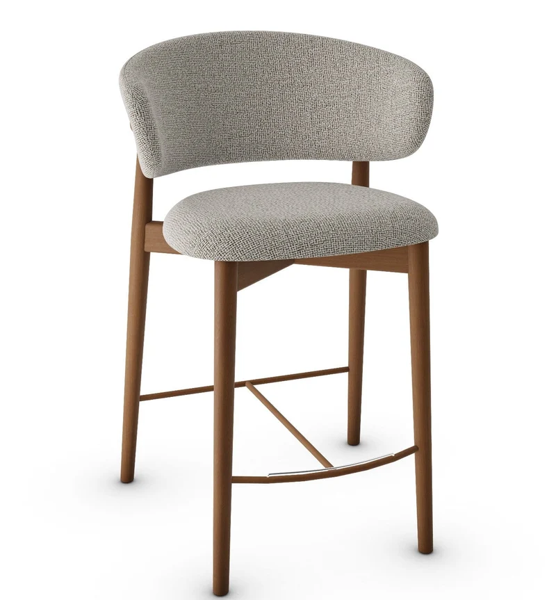 Tabouret Calligaris - Oleandro (Pieds en bois) CS2035