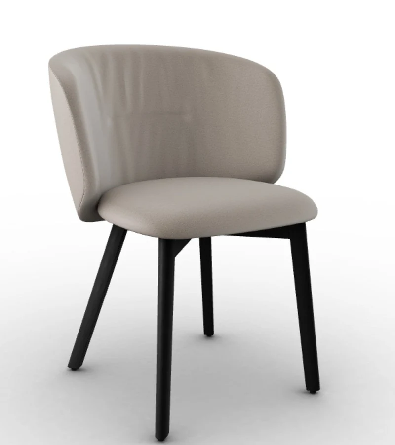 Chaise Calligaris - Sweel (Pieds en bois) CS2207