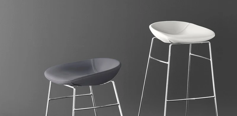 Tabouret Calligaris - Palm (Pieds en métal) CS1822