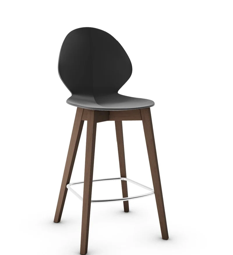 Tabouret Calligaris - Basil (Pieds en bois) CS1495