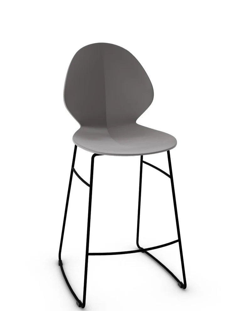 Tabouret Calligaris - Basil (Pieds en métal) CS1354