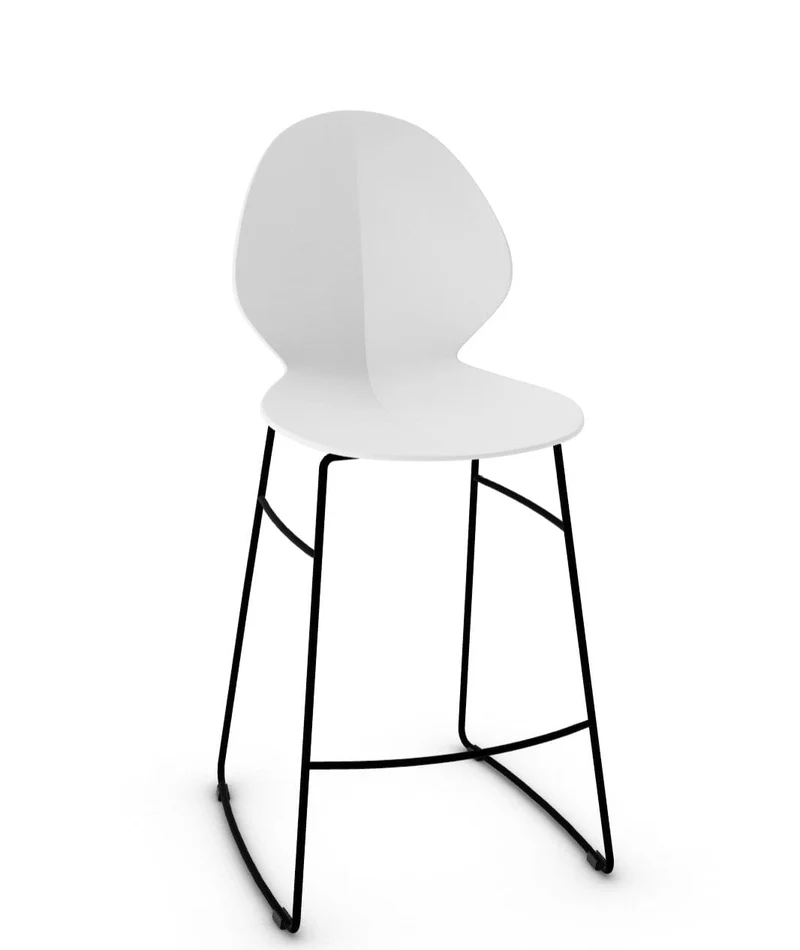 Tabouret Calligaris - Basil (Pieds en métal) CS1354