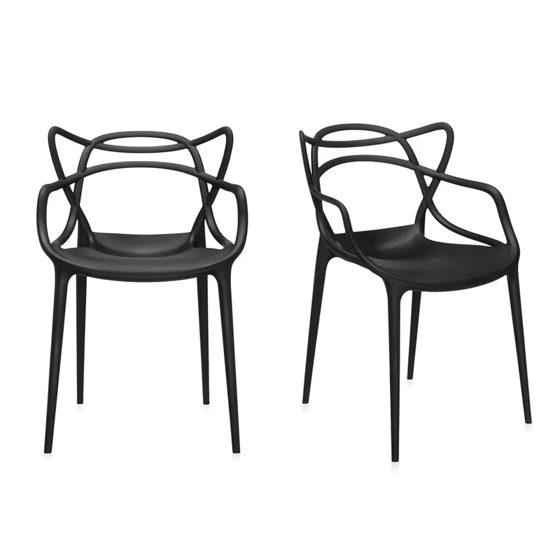 Set 6 Masters chaise by Kartell